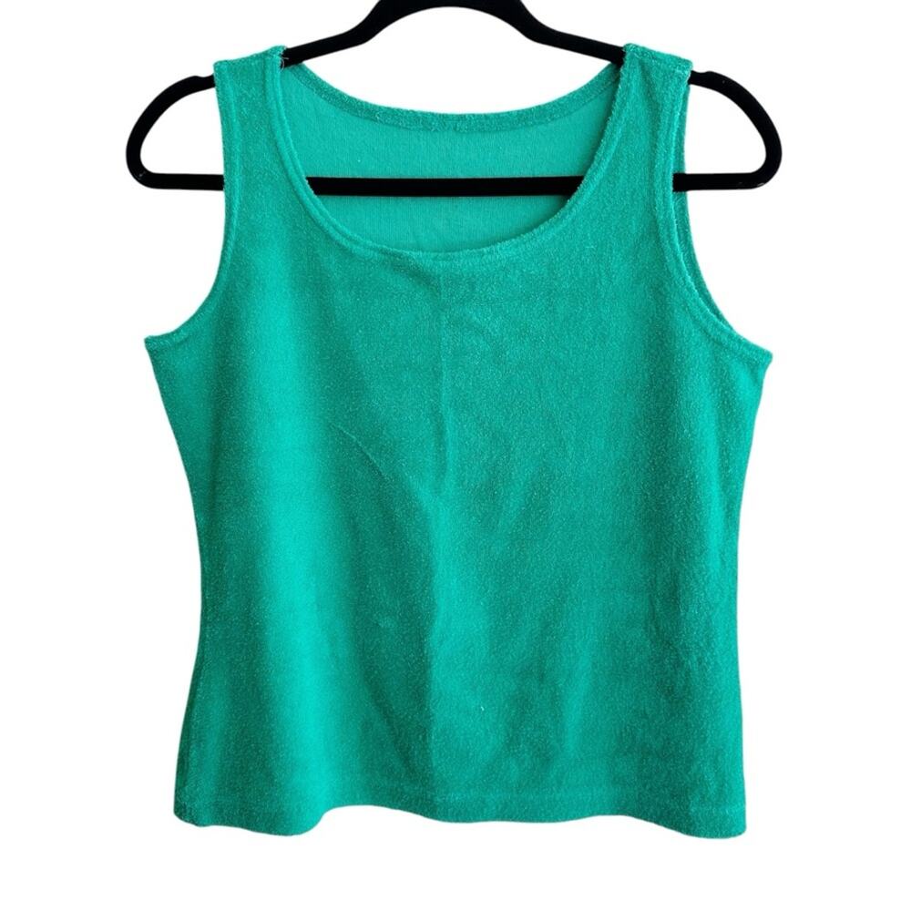 Jantzen Vintage 80s Terry Cloth Coton Coolers Tank Top